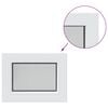 vidaXL Kellerfenster Innenseite Farbe Wei&szlig; RISOR 35 x 30 cm