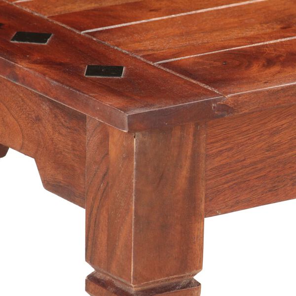 vidaXL Bank 110 cm Massivholz Akazie