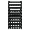 vidaXL Weinregal f&uuml;r 60 Flaschen PP Stapelbar