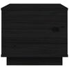 vidaXL Couchtisch Schwarz 40x50x35 cm Massivholz Kiefer