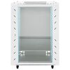 vidaXL 15U Netzwerkschrank 19" IP20 Grau 60x45x86 cm