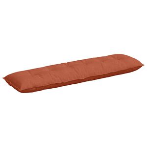 vidaXL R&uuml;ckenkissen Rot-Orange 180 x 50 cm Cordstoff
