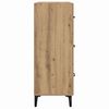 vidaXL Sideboard Artisan-Eiche 69,5 x 34 x 90 cm Holzwerkstoff