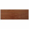 vidaXL Fensterbank Braunes Holz 160 x 50 x 4,5 cm PVC