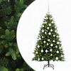 vidaXL K&uuml;nstlicher Weihnachtsbaum mit Kugel 120 cm 150 LEDs