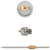 vidaXL HVLP Spritzpistole D&uuml;se 2,5 mm D&uuml;se Silber Edelstahl