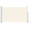 vidaXL Seitenmarkise Ausziehbar 180x300 cm Creme