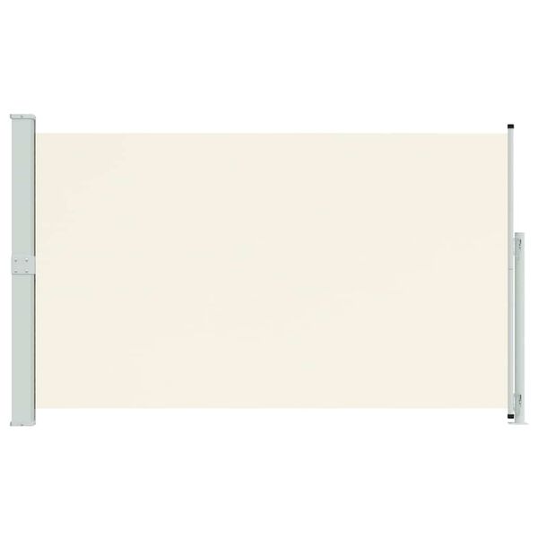 vidaXL Seitenmarkise Ausziehbar 180x300 cm Creme