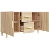 vidaXL Sideboard Sonoma-Eiche 100x36x60 cm Holzwerkstoff