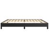 vidaXL Bettgestell Schwarz 200x200 cm Kunstleder