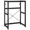 vidaXL Badezimmer Waschtischgestell Schwarz 59x38x83 cm Eisen