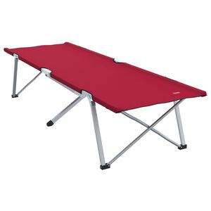 vidaXL Klapp Schlafbett fürs Camping Rot 62 x 194 x 42 cm Oxford Stoff
