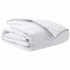 vidaXL Winterbettdecke 260 x 220 cm Winter Feder Wei&szlig; Atmungsaktiv