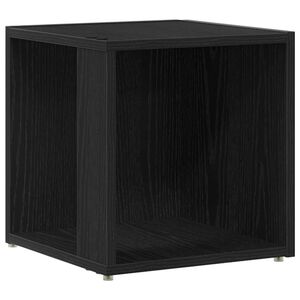 vidaXL Eckregale 33 x 33 x 34,5 cm Holzwerkstoff Schwarz Eichen-Optik