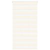vidaXL Doppelrollo Marmorbeige 70x150 cm Stoffbreite 65,9 cm Polyester