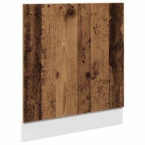 vidaXL Geschirrsp&uuml;lerblende Altholz-Optik 60x1,5x67 cm Holzwerkstoff