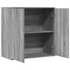 vidaXL Sideboard Grau Sonoma 79x38x80 cm Holzwerkstoff