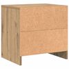 vidaXL Nachttisch Artisan-Eiche 45 x 34 x 44,5 cm Holzwerkstoff
