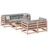 vidaXL 6-tlg. Garten-Sofagarnitur Massivholz Douglasie