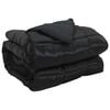 vidaXL Ganzjahresbettdecke 200 x 200 cm 300 g/m&sup2; Schwarz