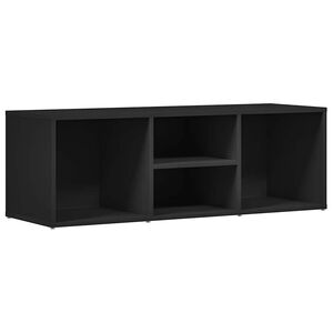 vidaXL Schuhbank Schwarz 105x35x35 cm Holzwerkstoff