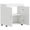 vidaXL Badezimmerschrank-Set TULUM Wei&szlig; 60 x 34 x 63 cm Holzwerkstoff