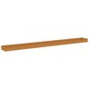 vidaXL Hochbeet 960x100x36 cm Cortenstahl