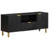 vidaXL TV-Schrank Schwarz 105x33x46 cm Holzwerkstoff