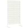 vidaXL Sichtschutz Wei&szlig; 100 x 50 x 180 cm Stahl