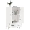vidaXL Highboard Wei&szlig; 69,5x31x115 cm Holzwerkstoff