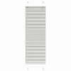vidaXL Plissee Hellgrau 50x100 cm Stoffbreite 49,4 cm Polyester