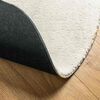 vidaXL Bereichsteppiche Oval HUARTE Creme 200 x 140 cm 100 %Polyester