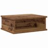 vidaXL Nachttisch 2 pcs Altholz 40 x 31 x 15 cm Holzwerkstoff
