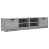 vidaXL TV-Schr&auml;nke 2 Stk. Grau Sonoma 80x35x36,5 cm Holzwerkstoff