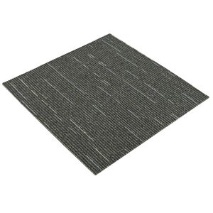 vidaXL Teppichfliese Gestreift Hellgr&uuml;n 50 x 50 cm 4 stk.