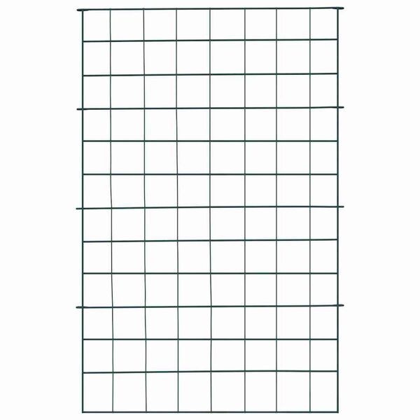 vidaXL Teichzaun Set 8 pcs Gr&uuml;n 50 x 80 cm Stahl