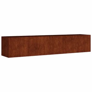 vidaXL Hochbeet 200x40x40 cm Cortenstahl