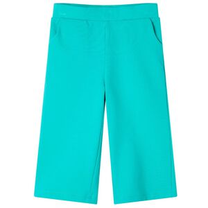 Kinderhose mit Weiten Beinen Minzgr&uuml;n 116