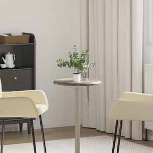 vidaXL Tischplatte Grau &Oslash;40x2,5 cm Marmor