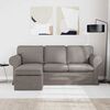 vidaXL Sofa Taupe Gesamtabmessungen: 195 x 138 x 80 cm (B x T x H)