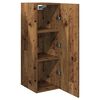 vidaXL TV-Schrank Altholz-Optik 30,5x30x90 cm Holzwerkstoff