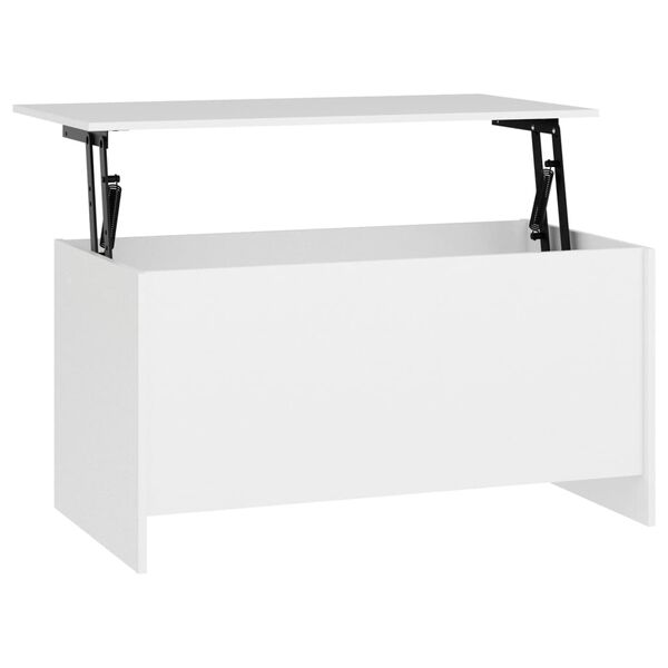 vidaXL Couchtisch Wei&szlig; 102x55,5x52,5 cm Holzwerkstoff