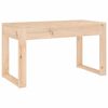 vidaXL Gartenbank 80x38x45 cm Massivholz Kiefer