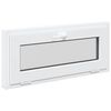 vidaXL Kellerfenster RISOR 90x40 cm Kipp 2-fach Verglasung Anthrazit
