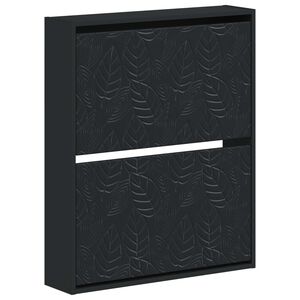 vidaXL Wandmontierter Schuhschrank DELFT 71 x 17 x 86 cm Holzwerkstoff