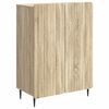 vidaXL Sideboard Sonoma-Eiche 66 x 34,5 x 92 cm Holzwerkstoff