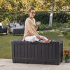Keter Gartentruhe Kentwood 350 L Anthrazit