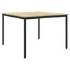 vidaXL Esstische 110 x 110 x 75 cm Holzwerkstoff Sonoma-Eiche