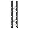 vidaXL Lagerregal Wei&szlig; 60x30x210 cm Massivholz Kiefer