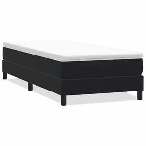 vidaXL Boxspringbett ohne Matratze Schwarz 80x210 cm Samt